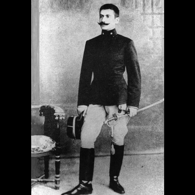 TheGreekPatriot's tweet photo. Ζαχαρίας Παπαδάς - "Καπετάν Φούφας" - (1876 - 7 Μαΐου 1907).

Από το Πλατανάκι Αρκαδίας, ήταν Έλληνας Πατριώτης και Μακεδονομάχος Οπλαρχηγός, κατά τη διάρκεια του Μακεδονικού Αγώνα.

#Papadas #Foufas #Kozani #Macedonia #Greece #Greek #Orthodox #Revolution #Hellas #Hellenism. https://t.co/TxhOVliGwo
