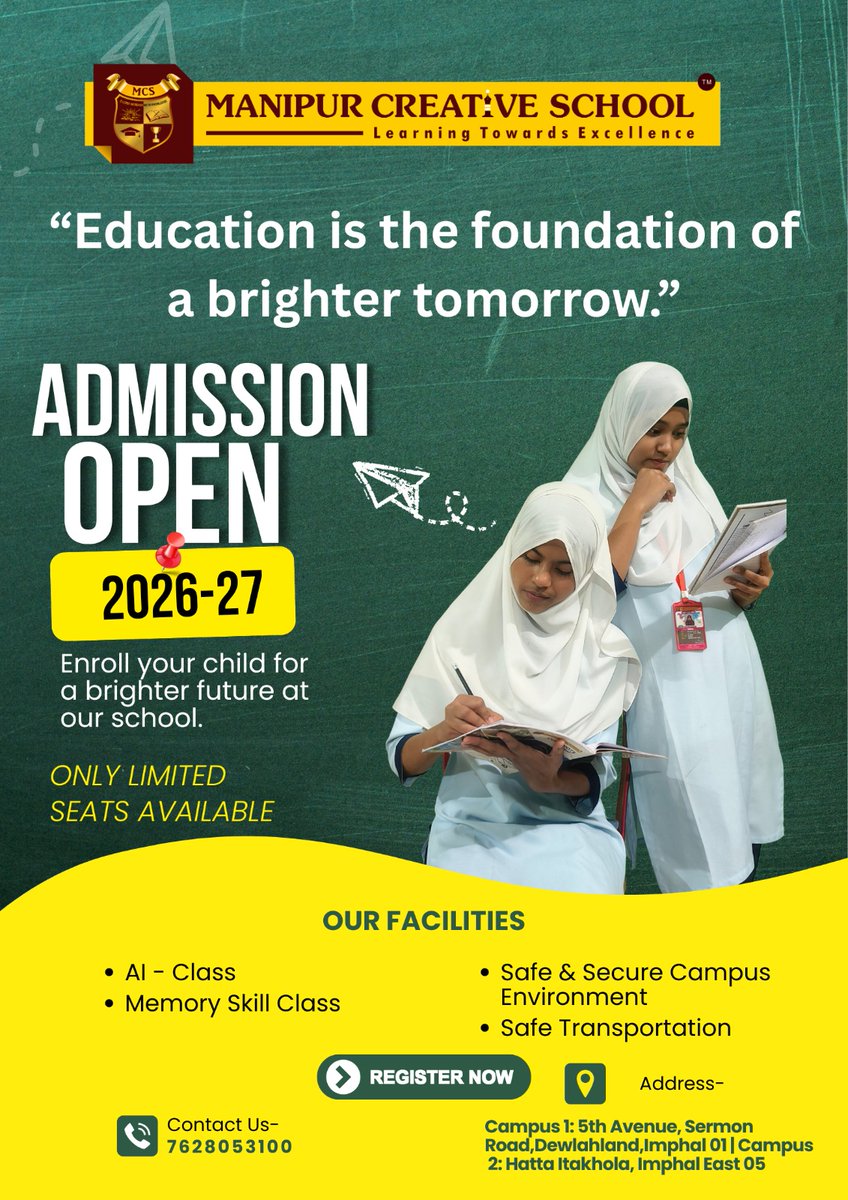 Manipur Creative School tweet media