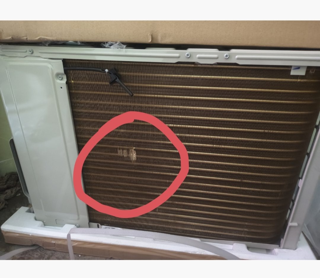 iadvprashant's tweet photo. @Flipkart,@jagograhakjago ,
I just received my order OD337466379414662100 and it’s a mess. Not only is the product damaged, but the copper piping is completely missing from the box. How do we get this resolved? https://t.co/Krt9I0dTGD