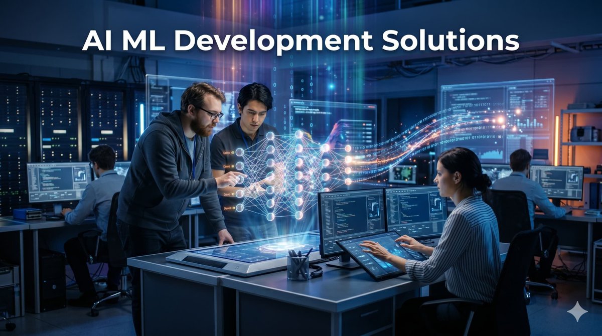 DigicaneSystems's tweet photo. Unlock the power of data with our AI and ML Development Solutions. From predictive analytics to intelligent automation, we build systems that learn, adapt, and deliver results.
#ArtificialIntelligence #MachineLearning #AI #DataDriven #PredictiveAnalytics #TechInnovation https://t.co/DkLbkSzOXB