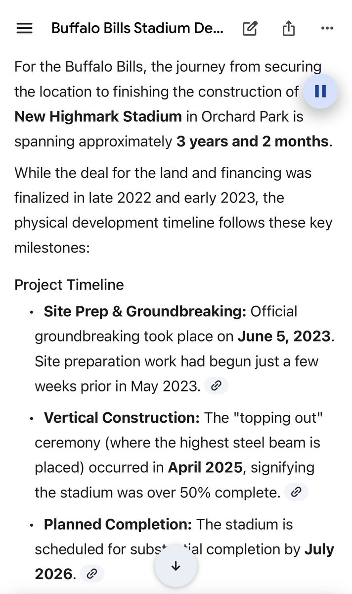 ToddBSpeed's tweet image. Your turn @ChicagoBears - the @BuffaloBills completed the entire stadium project in less time than you've made almost no physical progress since the purchase. We all deserve better. @NFL #Bears #letsbuild @CrainsChicago