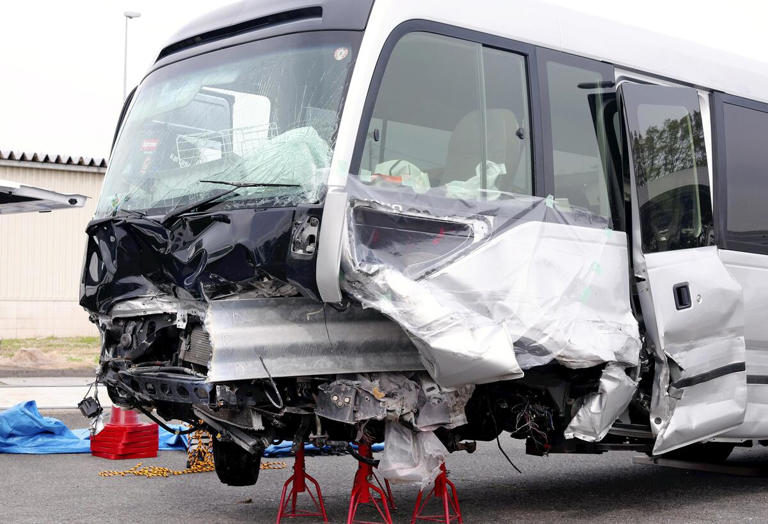 事故車両の損傷写真