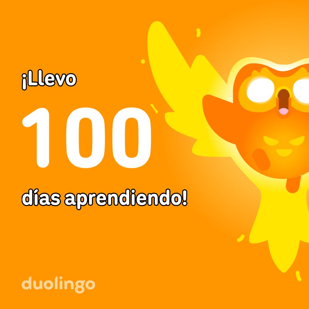 ¡Aprende un idioma gratis conmigo! Duolingo es divertido y efectivo. Aquí está mi invitación: invite.duolingo.com/BDHTZTB5CWWKTP…