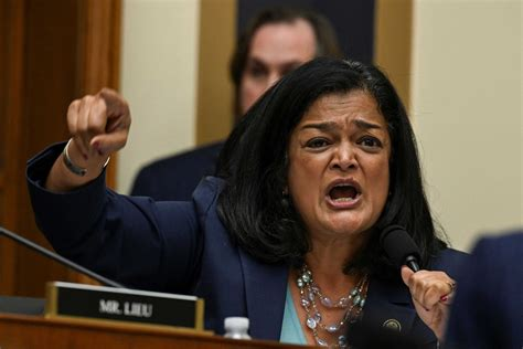 Should Pramila Jayapal be charged with violating the Logan Act for having conversations with the ambassadors of Mexico and other countries to try and undermine the Trump administration?