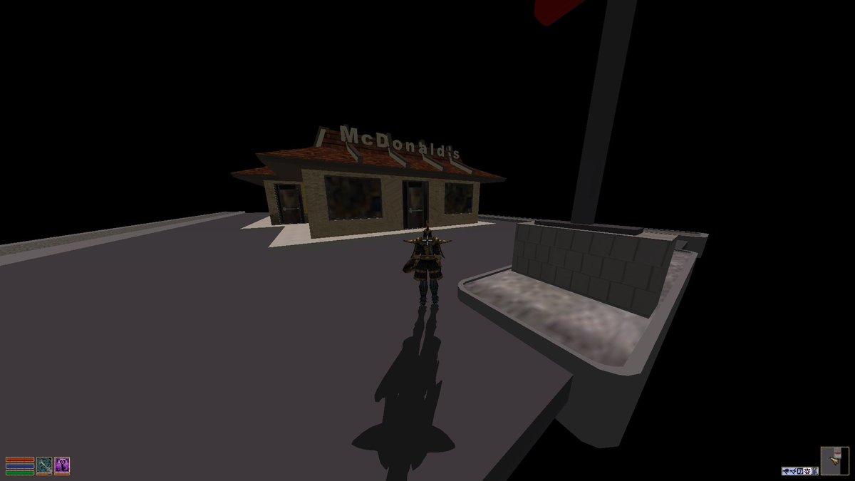i put a mcdonalds in morrowind