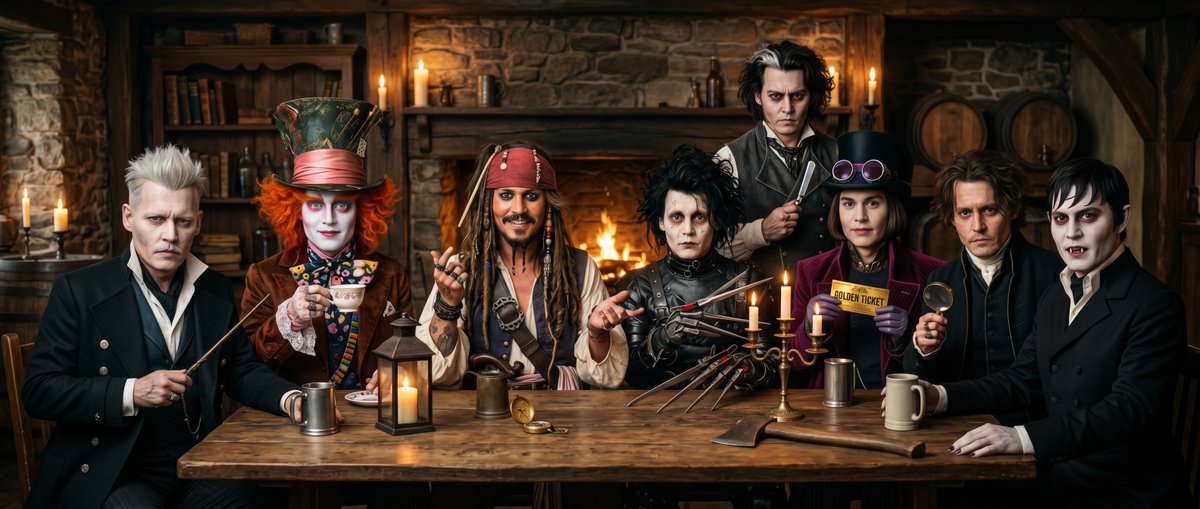 semazem's tweet photo. All Johnny Depp https://t.co/0cnYQc0swD