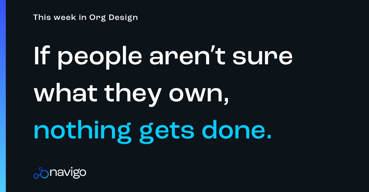 NavigoHR's tweet photo. The fix is structural, not a job description refresh.
See your real org. Know what every role actually does. Build clarity into the structure.
Navigo shows you the picture your HRIS can't. No guessing. https://t.co/PaB5WlNJr6