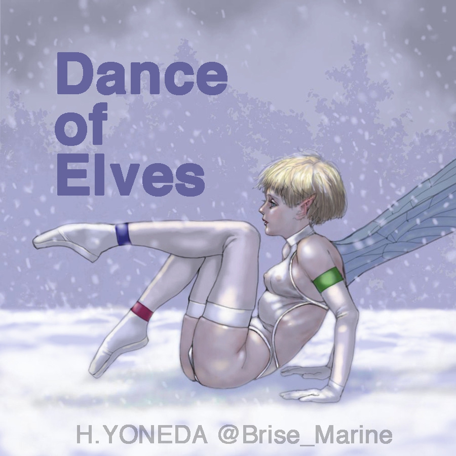 「Dance of Elves ver 2.0」|米田仁士 Hitoshi Yonedaのイラスト