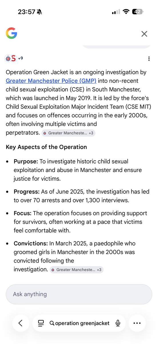 <a href="/JChimirie66677/">Jim Chimirie 🇬🇧</a> This is highly misleading.

Operation Augusta was closed in 2005, 12 years before I became Mayor.

I ordered a major review of that flawed decision within weeks of taking office in 2017.

It led to a new investigation, Operation Green Jacket, which has brought multiple arrests.👇🏻