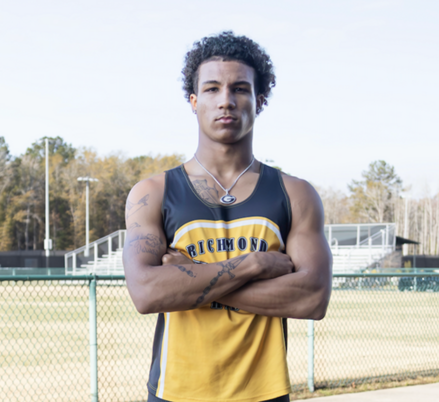 SavSportsReport's tweet photo. Live Next on the Savannah Sports Report 🎤🐟
STATE RECORD ALERT.
Richmond Hill’s Kendrick Joshua returns as the Wetherngton Chiro Athlete of the Week after running 35.60 in the 300 hurdles, the fastest time in Georgia history. And state is still ahead.
@athletics_rhhs @coachssav https://t.co/zlybYrTbfl