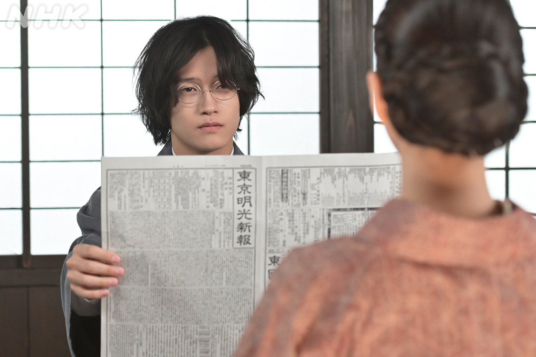 朝ドラ「風、薫る」公式 tweet media