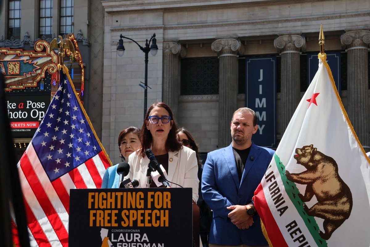 Rep. Laura Friedman tweet media