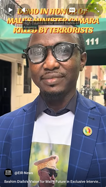 MJFreeman13's tweet photo. Ibrahim Diallo's Vision for Mali's Future in Exclusive EIR Interview
No toleration for terrorists. But what the world needs is “peace.”
https://t.co/j7QdW0HHje https://t.co/VWraUVc75r