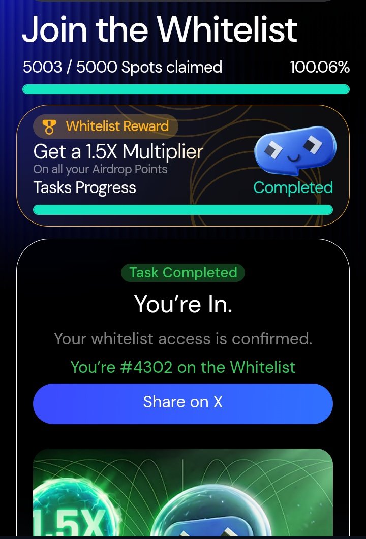 StructDefi_'s tweet photo. The whitelist form for the @DlicomApp app airdrop dropped yesterday and all 5,000 slots are already filled
A lot of people who didnโt make it in can be discouraged. Some are even thinking thereโs no reason to stay active anymore
Let me explain to you what it means๐งต
#WLDecoded https://t.co/dIX525QRdY