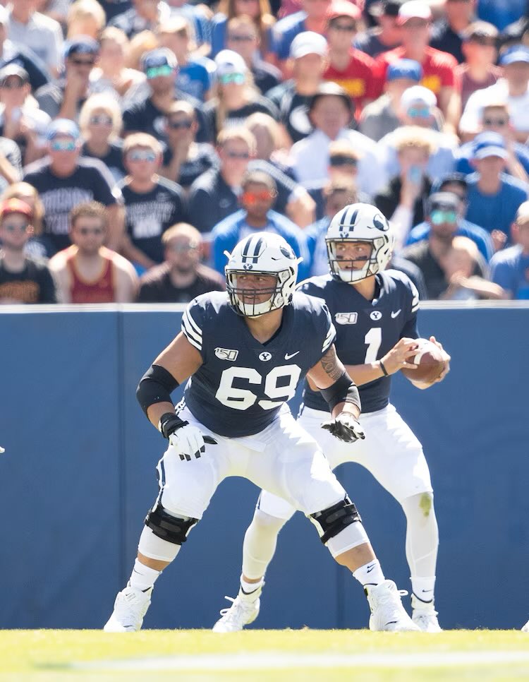 All glory to god! Blessed to announce I’ve received a scholarship offer from BYU! 
<a href="/Coachrogers76/">Nick Rogers</a> 
<a href="/NickBauer7BYU/">Nick Bauer @BYUFBRecruiting</a> 
<a href="/ShawKarter/">Karter Shaw</a> 
<a href="/adamgorney/">Adam Gorney</a> 
<a href="/BlairAngulo/">Blair Angulo</a> 
<a href="/GregBiggins/">Greg Biggins</a> 
<a href="/ChadSimmons_/">ChadSimmons</a> 
<a href="/BrandonHuffman/">Brandon Huffman</a>