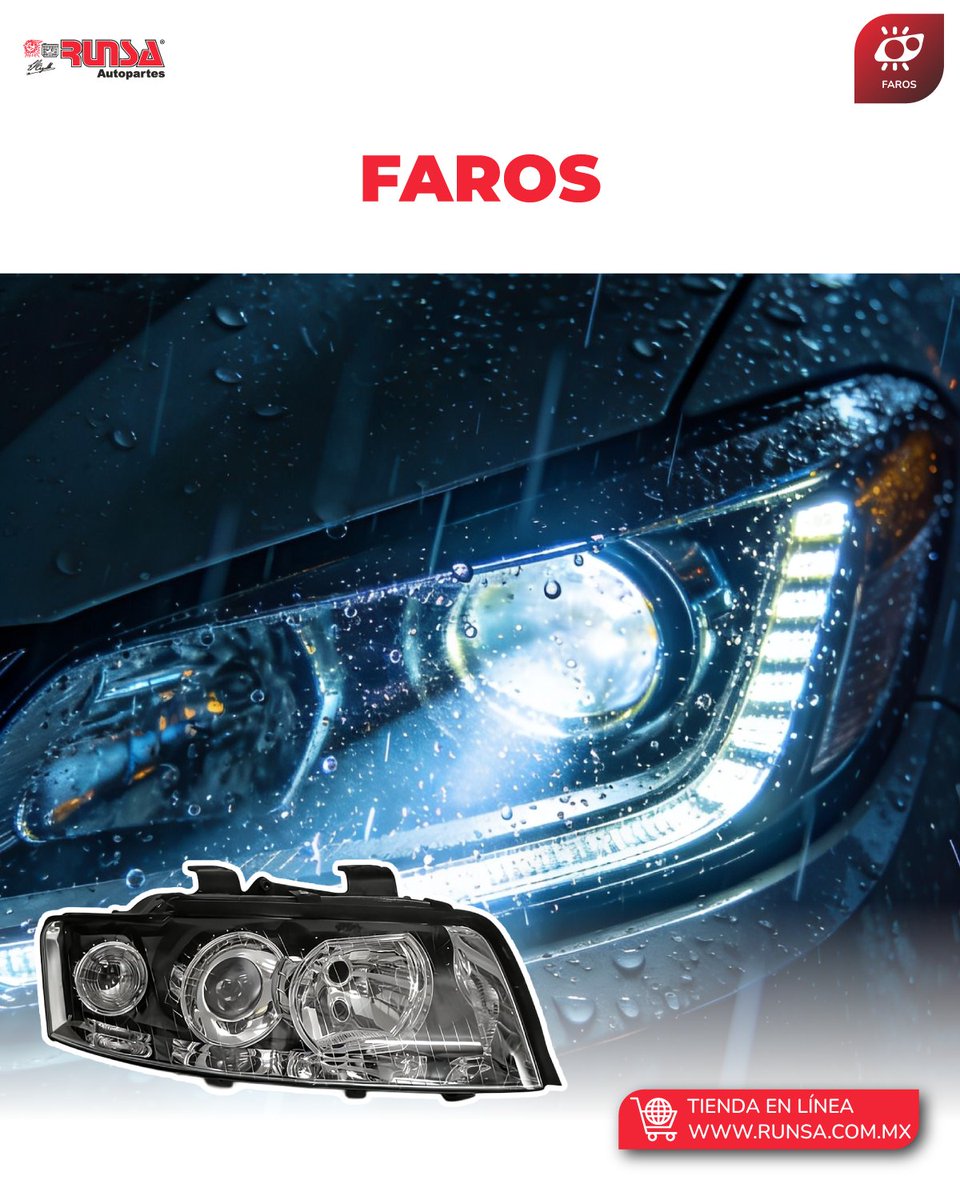RunsaAutopartes's tweet image. Faros con calidad de equipo original. 

#FarosParaAuto #Runsa #MantenimientoAutomotriz #ServicioAutomotriz #TallerAutomotriz #RefaccionesParaAuto