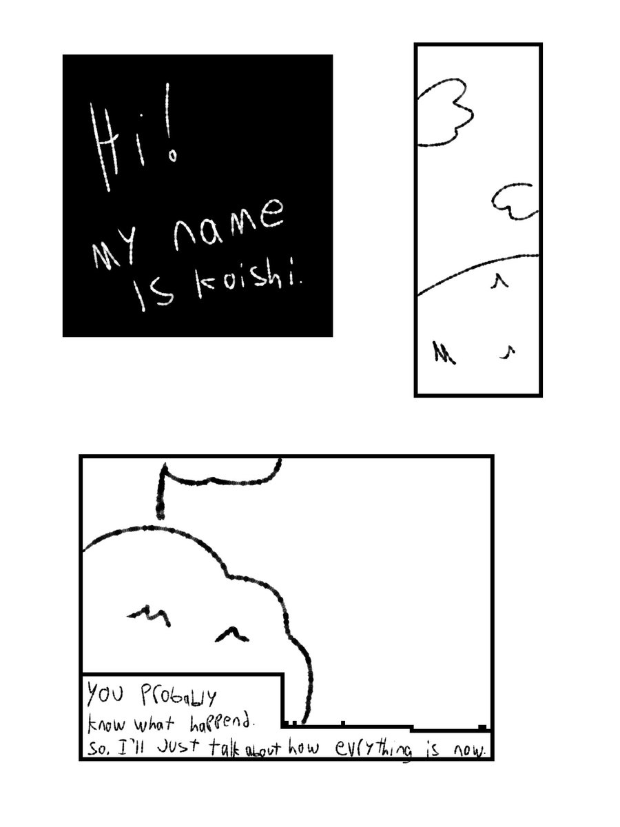 Toasted_leaf's tweet photo. Fishwars comic part 1 for the reunited au
(none of this is canon or is it supposed to make sense, it's for fun)
#fishwars🪷
(1/2) https://t.co/r204Mqw6Ro