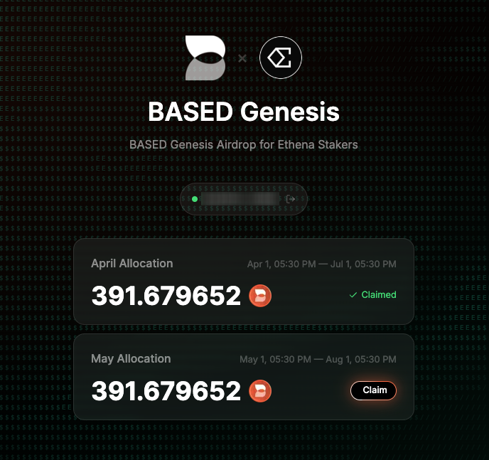 Crypto_Pranjal's tweet photo. Based Airdrop: 2nd Batch Claim is Live!

✅ Claim here: https://t.co/nj4XbXMQqp

Who is eligible: ENA stakers.

Current price: $0.085

You can sell here: https://t.co/tWqRkXHDzG