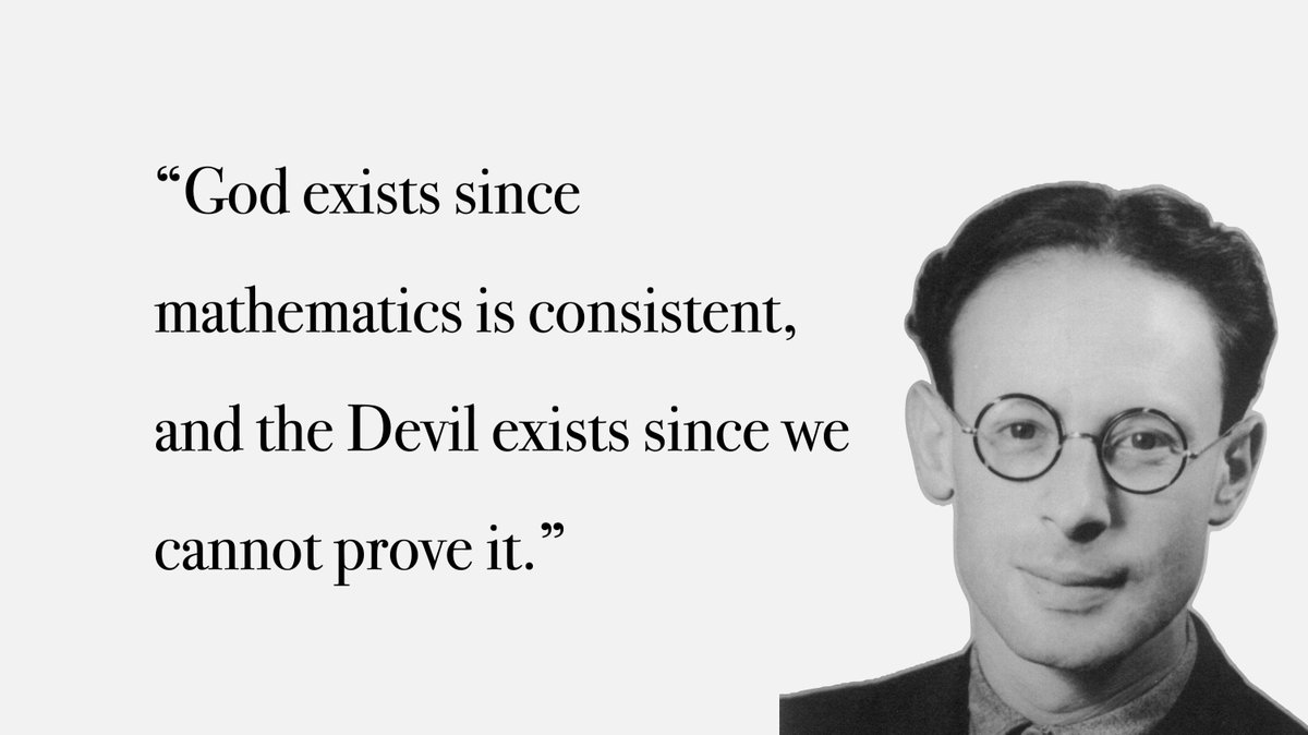 fermatslibrary's tweet photo. On this day in 1906, André Weil was born in Paris. Number theorist, founding member of Bourbaki, and the W in the Taniyama–Shimura–Weil conjecture.

He spent the 1940 war in a French prison after refusing military service and used the time to do some of his best mathematics, writing his sister Simone that "my mathematics work is proceeding beyond my wildest hopes, and I am even a bit worried - if it's only in prison that I work so well, will I have to arrange to spend two or three months locked up every year?"