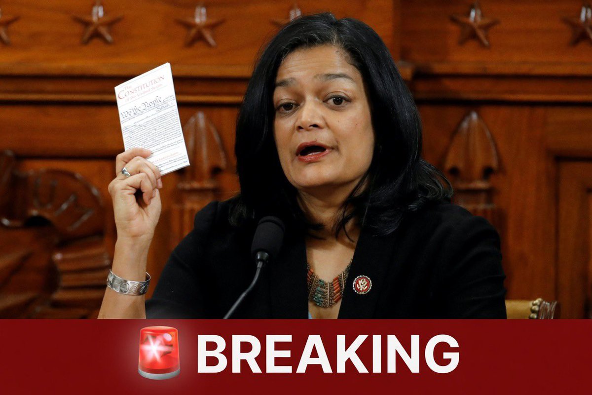 Democrat Congresswoman Pramila Jayapal openly ADMITTED to coordinating with foreign countries to supply oil to Cuba in defiance of U.S. sanctions and President Trump.

Yet the Republican majority does NOTHING.