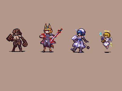 dot_wolfeditor's tweet photo. 没になったドット絵たち。この辺もいずれ再利用したい https://t.co/ZaAtSDDhmh