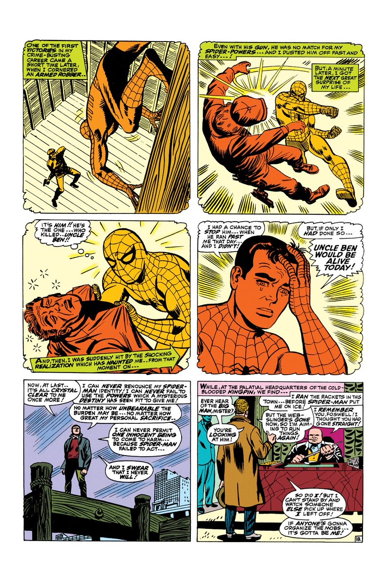 thequannnic's tweet photo. if he wasn’t relevant in his story then peter would never be spider-man lmao. https://t.co/Nc71EBi1i6