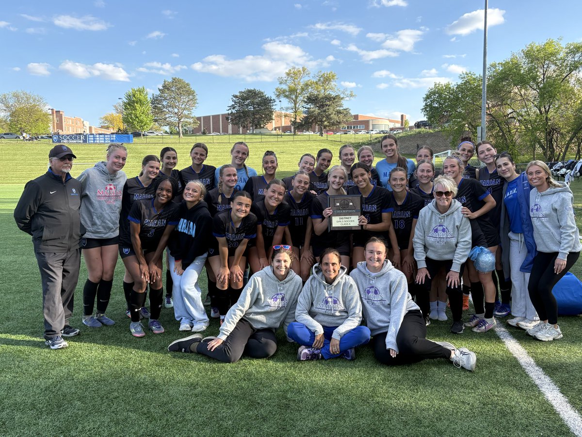 _MHSActivities's tweet photo. NSAA District A-4 Final

Final Score

Marian 9
Fremont 0

Crusaders advance to the Class A State Soccer Tournament that begins next Monday at Morrison Stadium on the Creighton campus!!

@OmahaMarian https://t.co/KiKwVN2ISZ