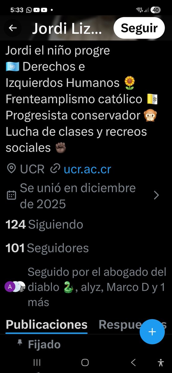 <a href="/observadxr_/">Jordi Lizano-Robles</a> En la vida vi a alguien tan confuso con sus creencias 😱😱😱😱😱 Necesita ayuda.
