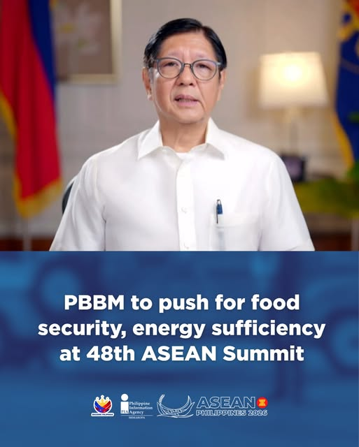 President Ferdinand R. Marcos Jr. said on Wednesday he and his fellow leaders in the Association of Southeast Asian Nations (ASEAN) will prioritize energy security, food security and the safety of Southeast Asian nationals when they meet for Cebu on Friday.