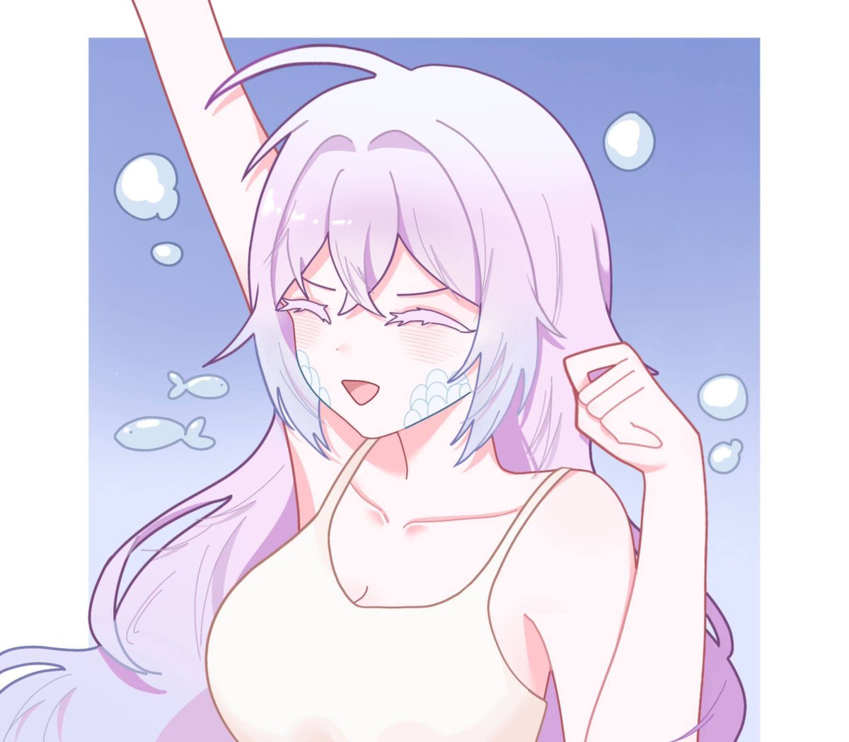Soft_pufferfish's tweet photo. @MorganVoldemort I do the usual anime headshot, bust, half ect. I wish I was a bot but I unfortunately was not https://t.co/3TSENuQO00