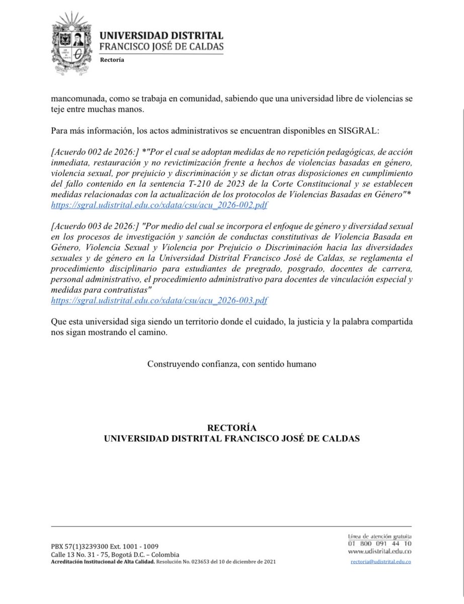 UniversidadDistrital tweet media