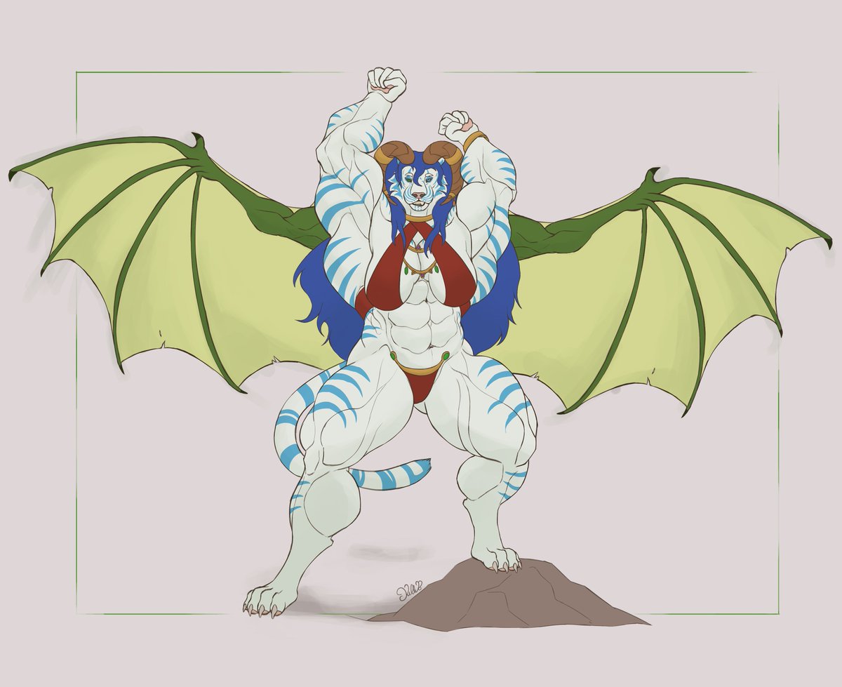 KillikEagle's tweet photo. Just posing
#fantasy #art #furry #musclegirl #nsfw https://t.co/cZ75N2UBOa