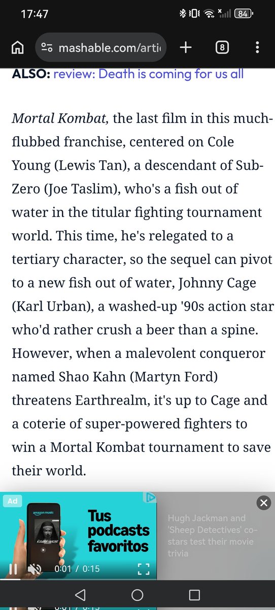 BegginL's tweet photo. Y pensar que ponen de critico a cualquier pen... Ahora resulta que Cole Young era descendiente de Sub Zero 🤣, se nota que ni la 1 vieron 😑🙄

#mortalkombatmovie #rottentomatoes #mortalkombat https://t.co/JckElIzlY6