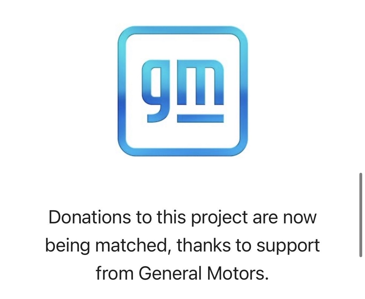 hclark444's tweet photo. Thanks to a match from @GM we only have $81 to go! Repost if you see this!
https://t.co/eGyI2CxCyZ
#EquityFocus @DonorsChoose https://t.co/PSVVXBortK