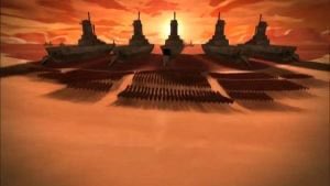 Had Kyoshi not stopped Chin the conqueror do you think the First Nation Army would have been able to face the Earth nations army?