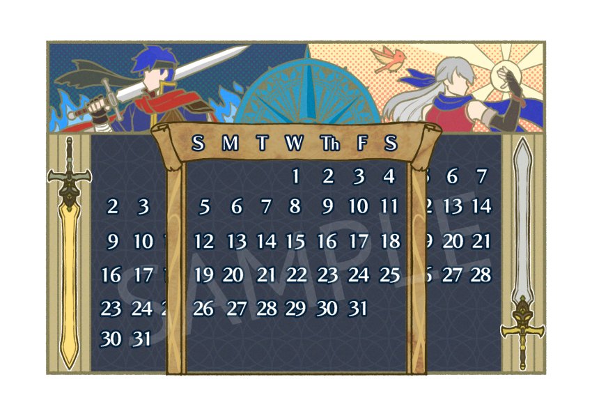 I'll be at <a href="/TheEmblemCon/">EmblemCon ☆ May 7-10, 2026☆</a> this weekend May 7th-10th! on discord as part of their Artist Alley, Block B!

super excited to finally reveal new calendar standees available for preorder! 📅

Hope to see you all there this weekend!
#FireEmblem