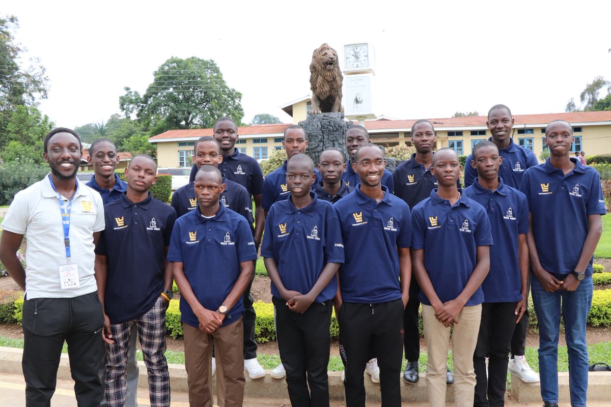 JBacarlz's tweet photo. 1/3 A double victory for the mighty college off the Kitovu hill. Three teams represented with two emerging as podium finishers. They not only won but also dominated. We defend the national schools chess championship 2026.
 Baruch Hashem Adonai! https://t.co/QekKtcQXoe