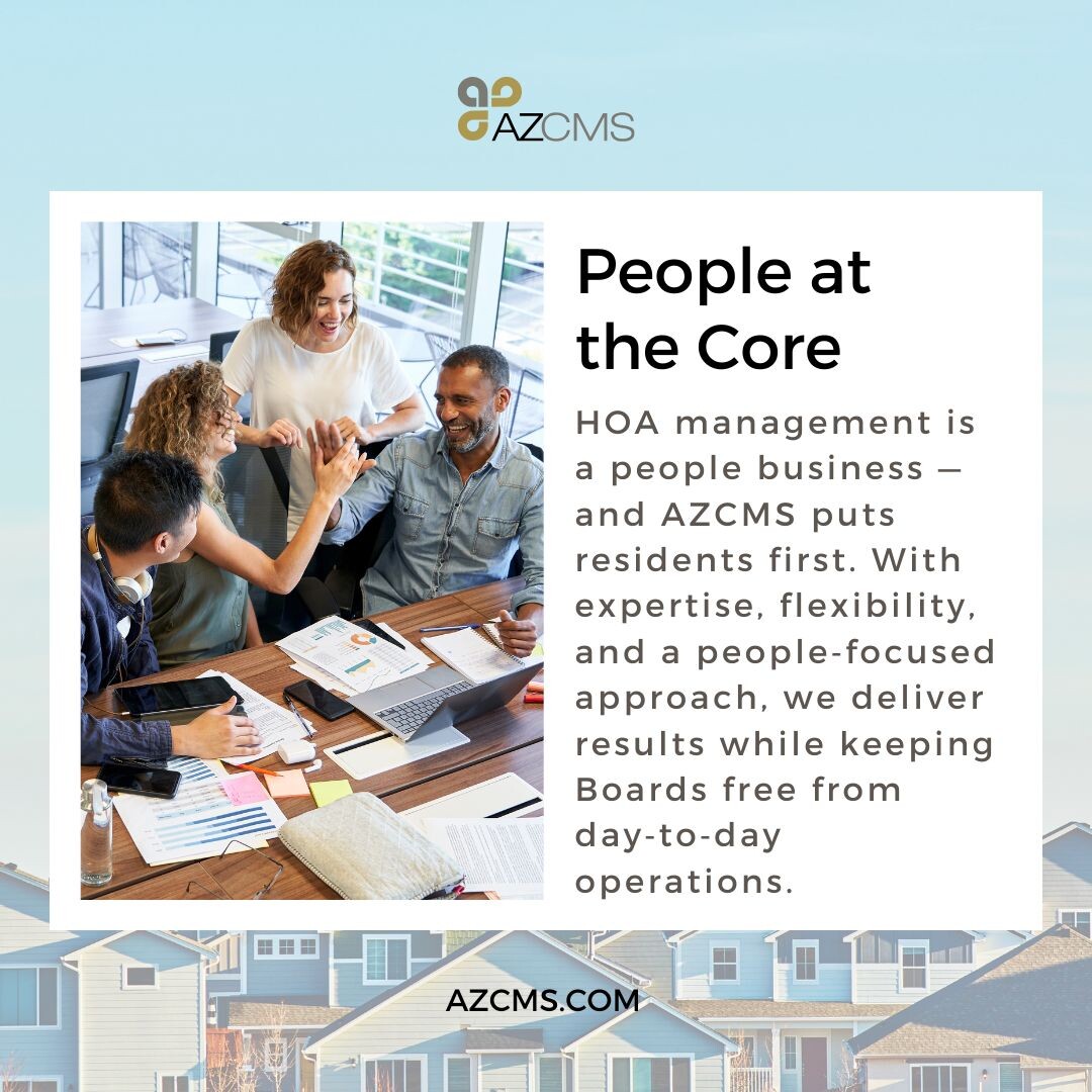 AZCMS's tweet photo. AZCMS takes the lead so your Board doesn’t have to. We manage the details, report the progress, and adapt to your working style — because stronger leadership means stronger communities.
📑 Get started with a proposal at https://t.co/Vy0tsx3RlM.
#AZCMS #communitymanagement #HOA https://t.co/CtvavzWF9a