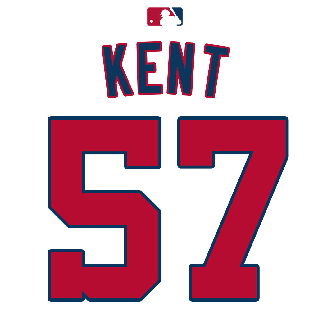RHP Zak Kent will wear number 57. Last worn by OF Robert Hassell