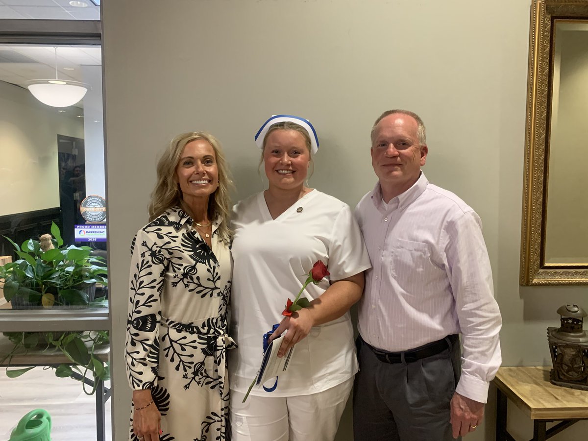 AngelaLRush's tweet photo. CNA ➡️ LPN 
Next stop RN

Thank you to SKYCTC for an incredible LPN Pinning Ceremony. 🩺✨It was a wonderful day to celebrate Kennady and the Class of 2026. https://t.co/0bVHd7WA4Q
