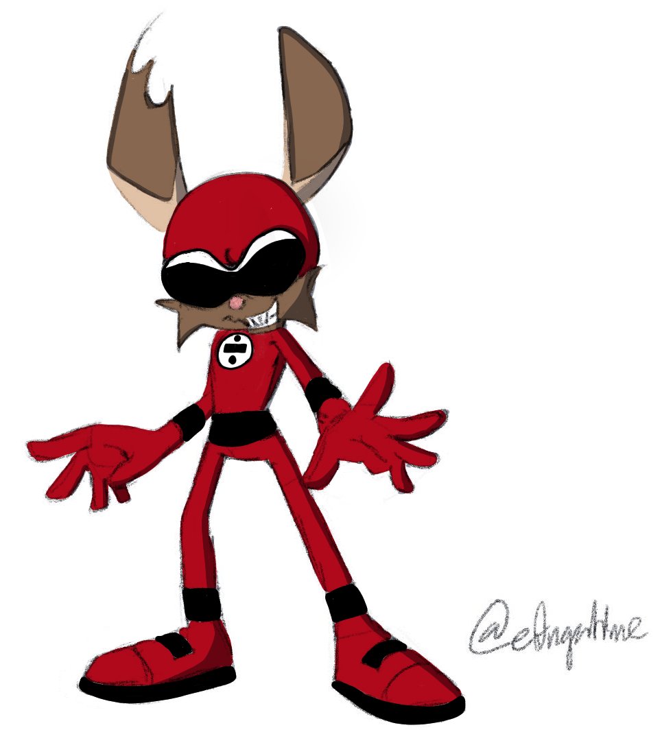 PhantomSqComic's tweet photo. In honor of IDW Sonic and DC's new comic release, here's a doodle Jango as Billy Numerous!
art by @c0ngatime and coloring by @HagusAnimations ! https://t.co/Slnmo750lR