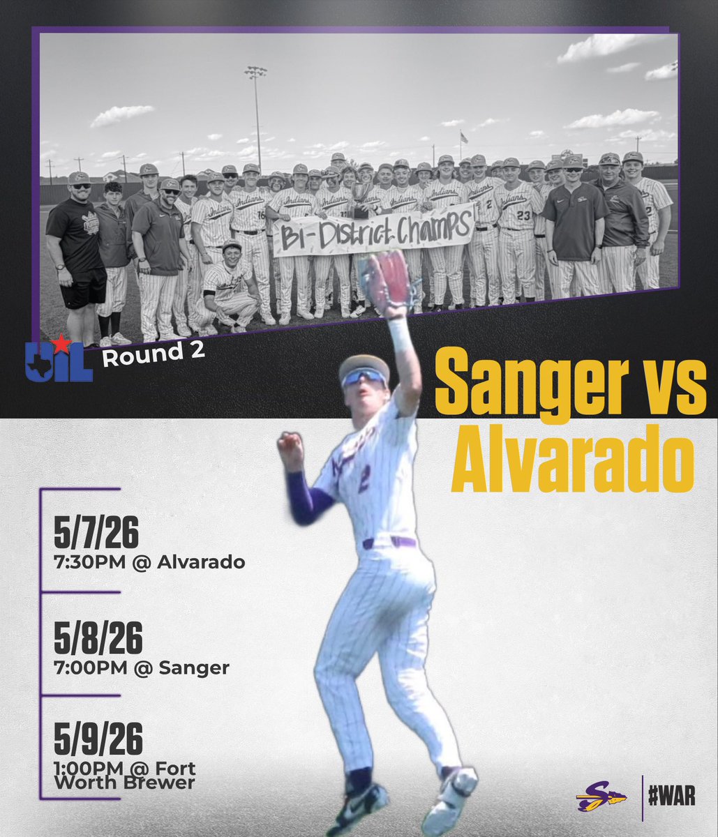 SangerIndiansBB's tweet photo. Round 2 starting tomorrow night at 7:30 in Alvarado https://t.co/UjGN4A8Ytg