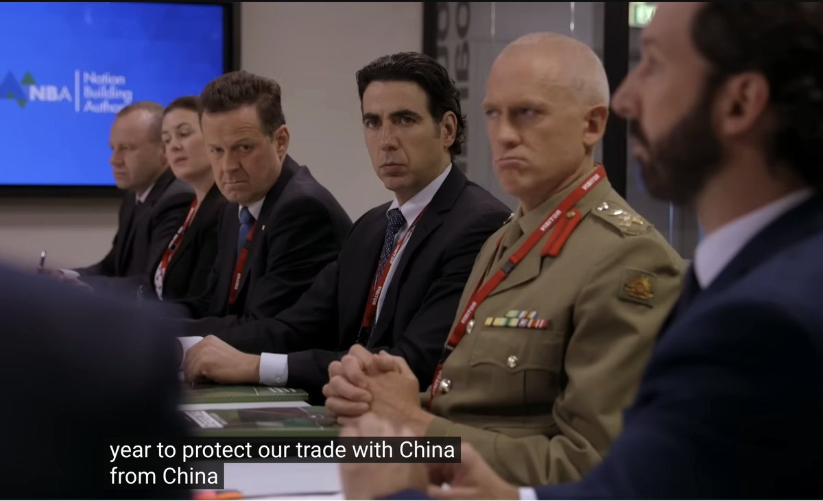 "We had to start a war in a foreign country so we could make the foreign country the same as it was before we started the war in the foreign country."

Even the writers of Utopia couldn't dream this shite up

.