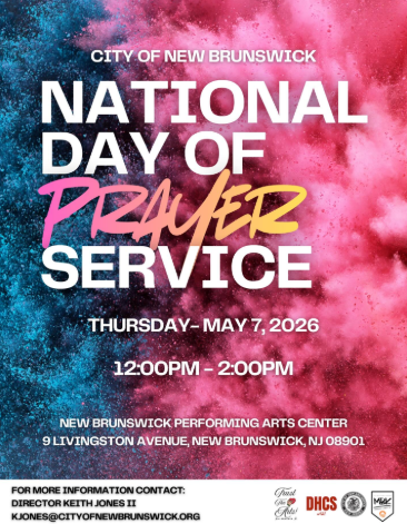 NBCityCenter's tweet photo. New Brunswick comes together on May 7 for the National Day of Prayer Service at NBPAC (12–2 PM).
Let’s unite in hope, reflection, and community.
#NationalDayOfPrayer #NewBrunswickNJ https://t.co/e12ytsW3k0
