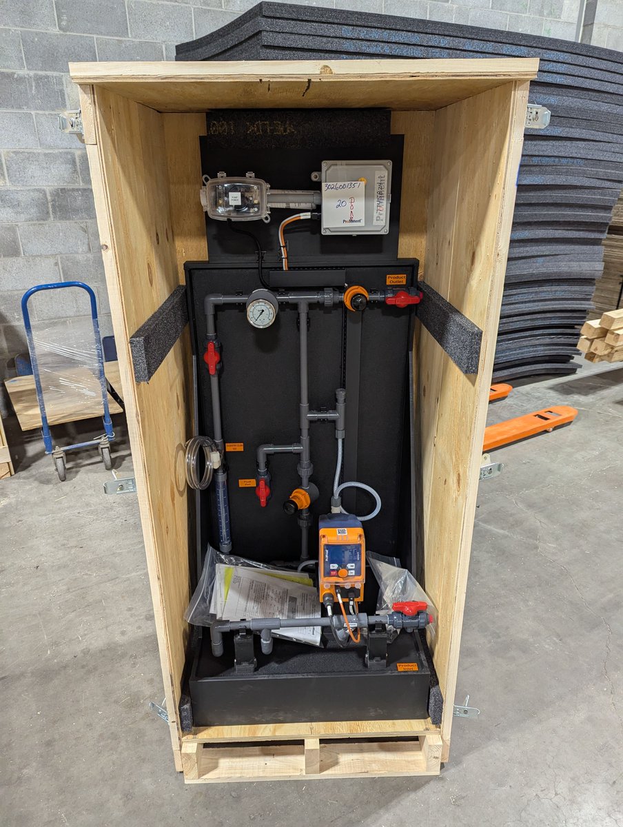 CFpittsburgh's tweet photo. Built for the trade show circuit, this custom crate was designed to safely transport a water treatment demo system along with its ancillary components from show to show. Durable, organized, and made for repeat use—because reliable presentation starts with reliable protection.
#CF https://t.co/0Cy0Do2eD4