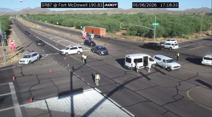 CLOSURE* SR 87 southbound is closed due to a crash at Fort