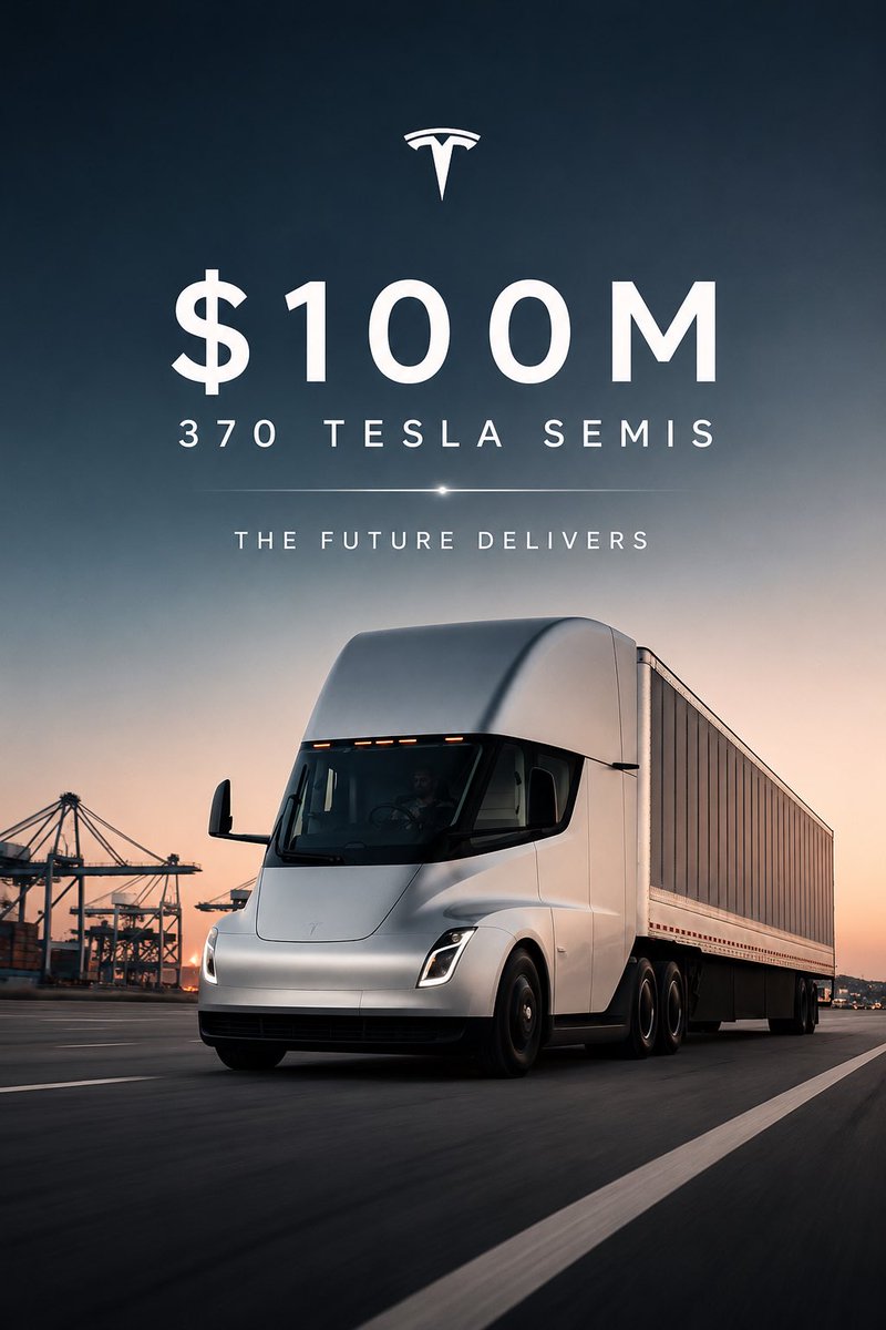 The most important detail in today's $100 million Tesla Semi order isn't the size. It's who placed it.

WattEV used to be one of Nikola's biggest electric truck customers. 
They bought 36 Nikola Tre trucks. They ran them. 

Then Nikola filed for bankruptcy in February 2025.