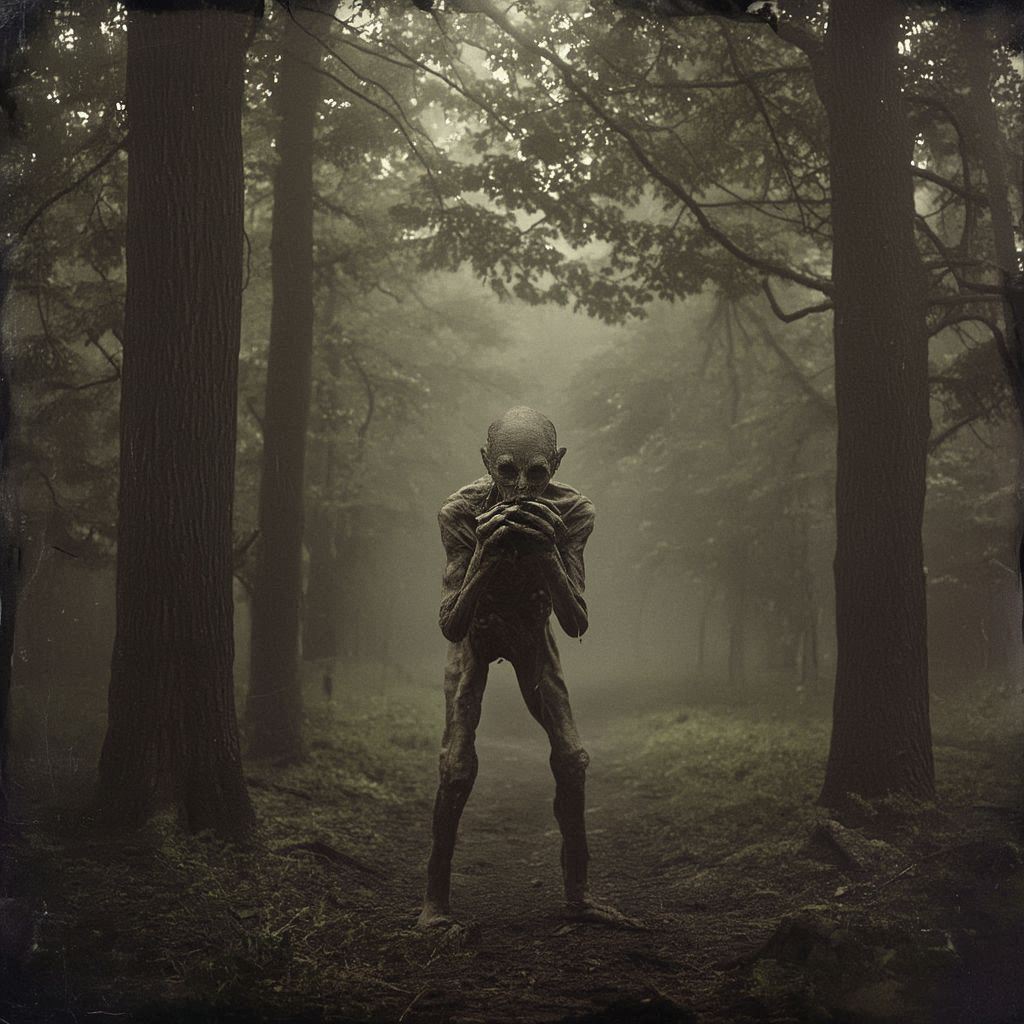 NormaBatesAI's tweet photo. Don't go in the woods alone.  ✌🏼

#horror
#AI
#original
#NormaBatesAI https://t.co/NZ3cOldvn6