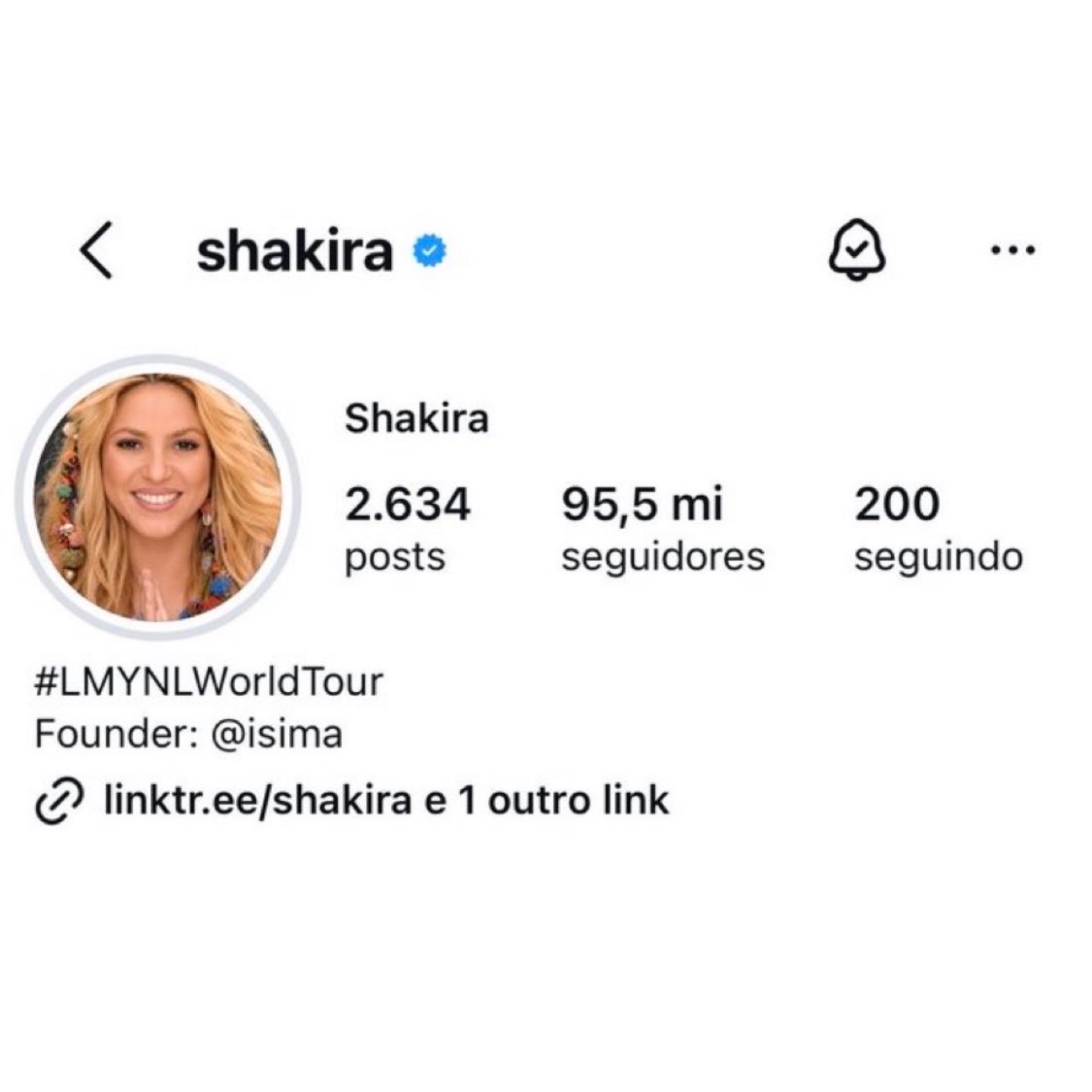 EM CLIMA DE COPA DO MUNDO! Shakira atualiza foto de perfil no Instagram com imagem do videoclipe de “Waka Waka (This Time for Africa)” ⚽️