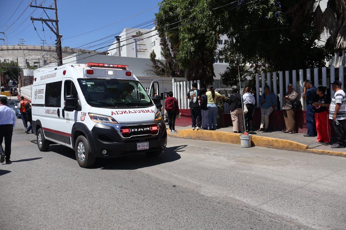 🚨🟡 El Hospital General del ISSSTE Zacatecas participó este día en el Simulacro Nacional 2026, fortaleciendo la cultura de prevención y la capacidad de respuesta ante situaciones de emergencia.

📍Resultados del ejercicio:
👥 314 personas evacuadas
🏥 104 personas no evacuadas